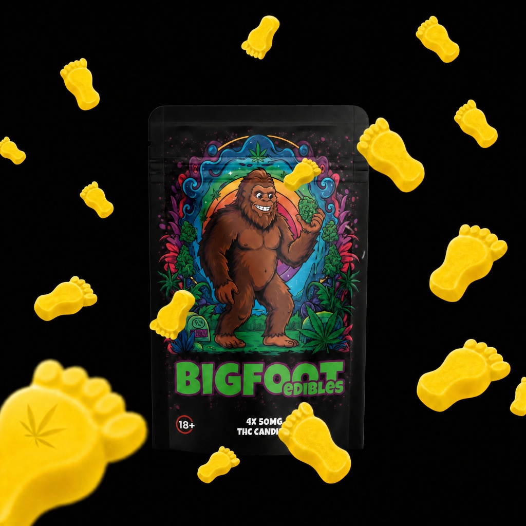 Bigfoot Edibles (4x 20MG THC)